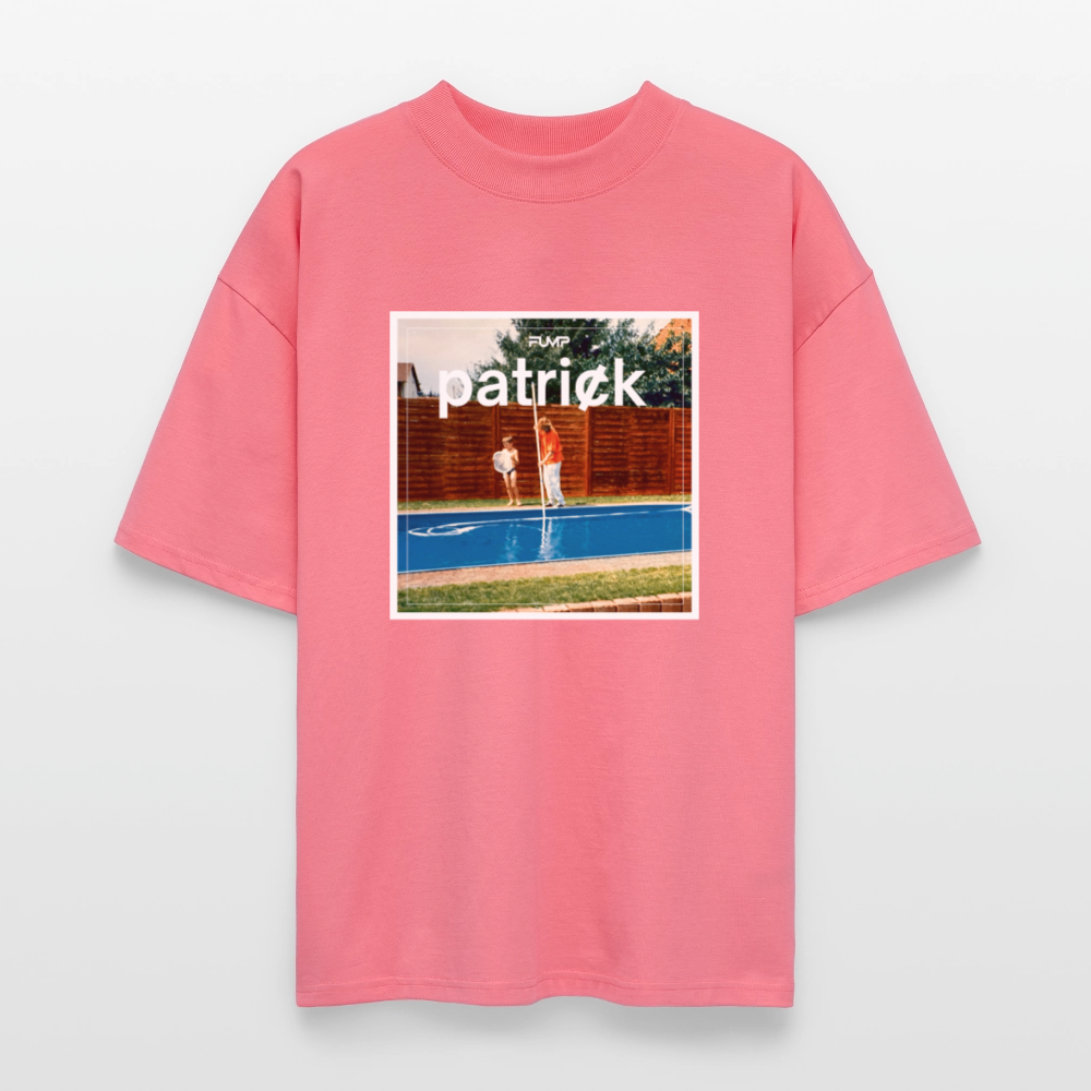 patric̸k Album Shirt – Oversized Unisex (Stanley/Stella) Premium - Pink 