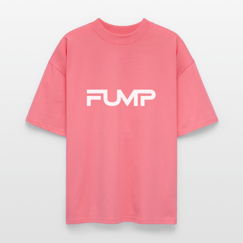 FUMP Logo Shirt – Oversized Unisex (Stanley/Stella) - Pink 