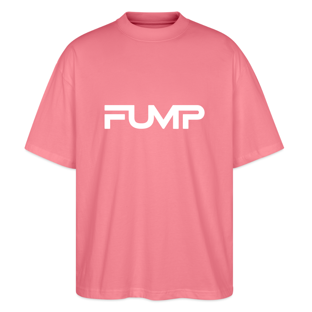 FUMP Logo Shirt – Oversized Unisex (Stanley/Stella) - Pink 