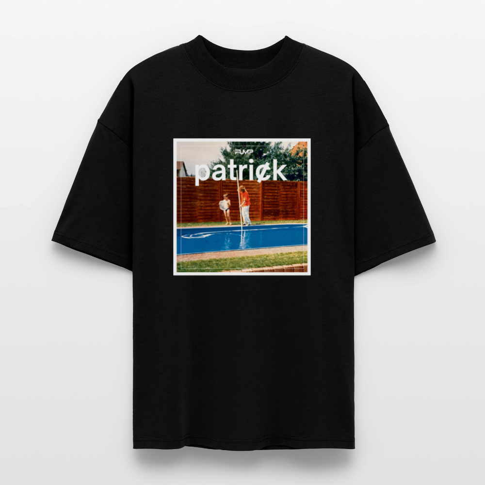 patric̸k Album Shirt – Oversized Unisex (Stanley/Stella) Premium - Schwarz