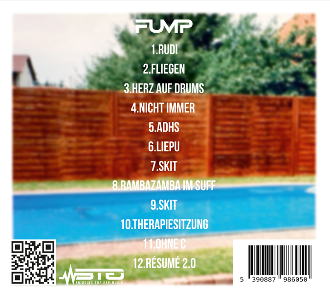 FUMP Debütalbum "patric̸k"  "Vorbestellung"